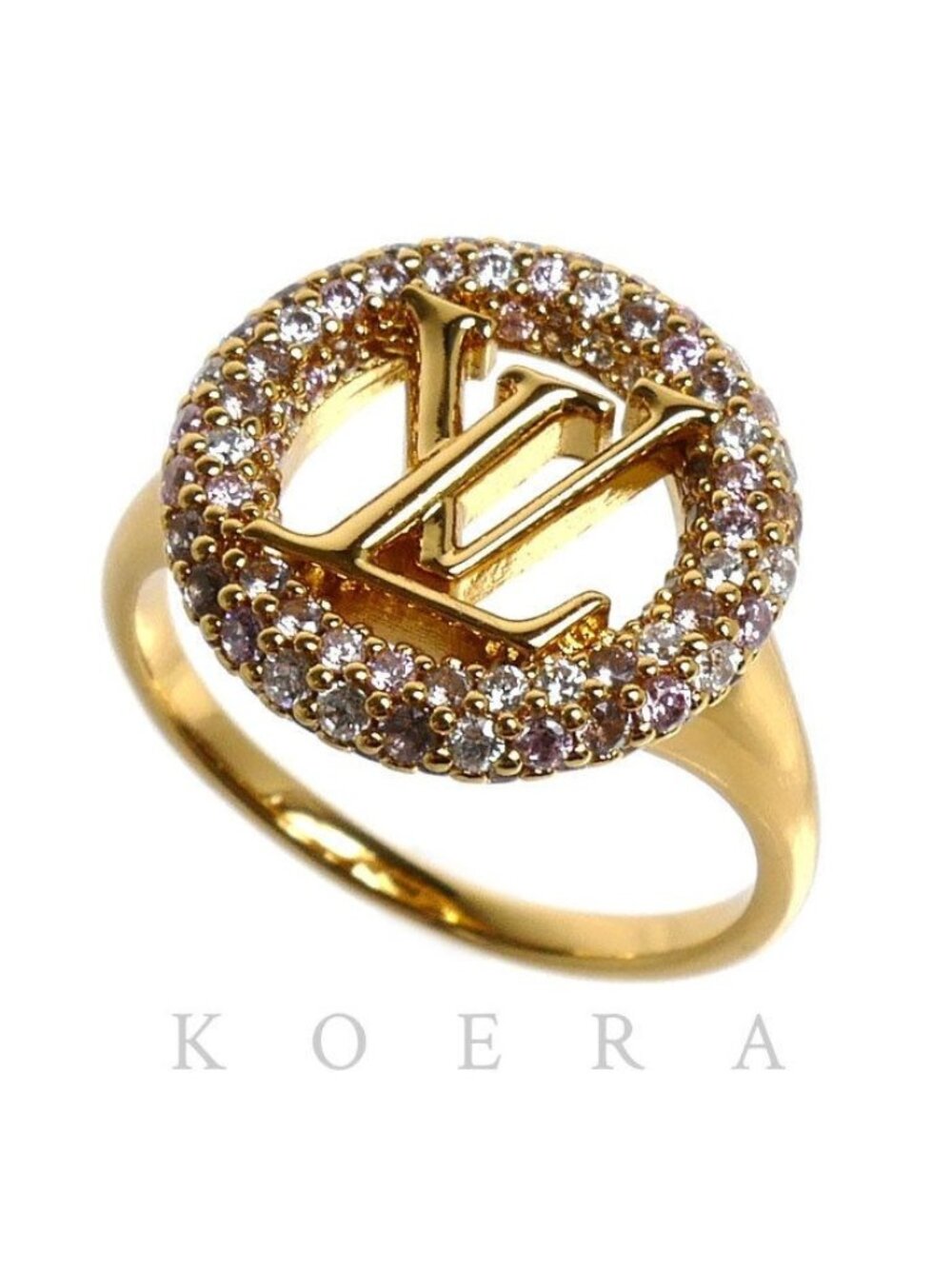 Louis Vuitton Rhinestone Ring Louise Tresor